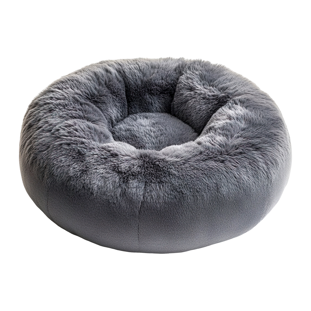 Plush Donut Pet Bed