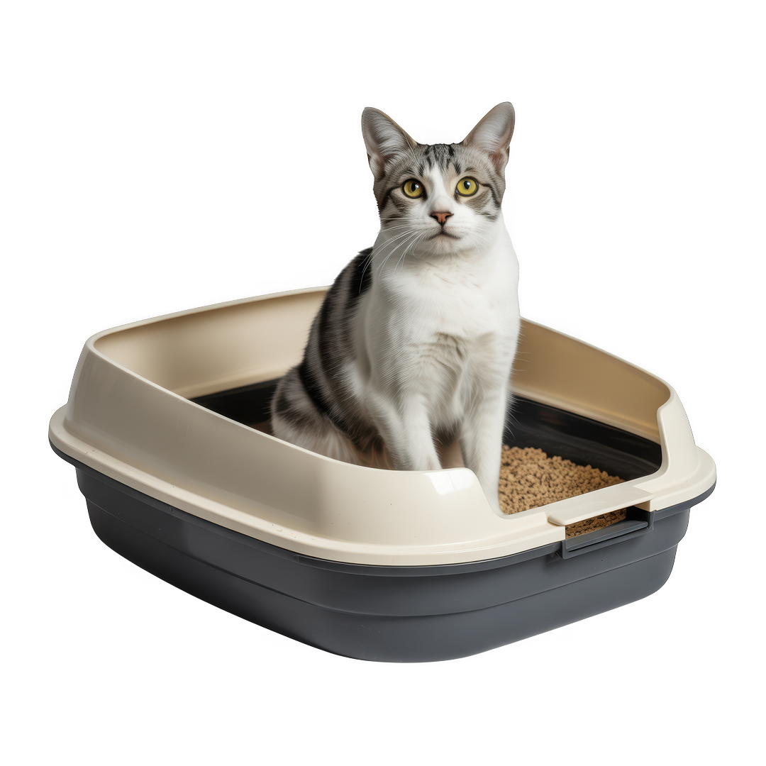 Open-Top Cat Litter Box
