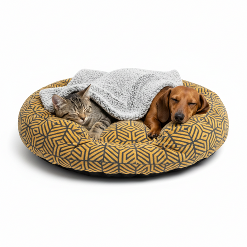 Round Pet Bed Cushion