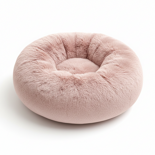 Plush Donut Pet Bed